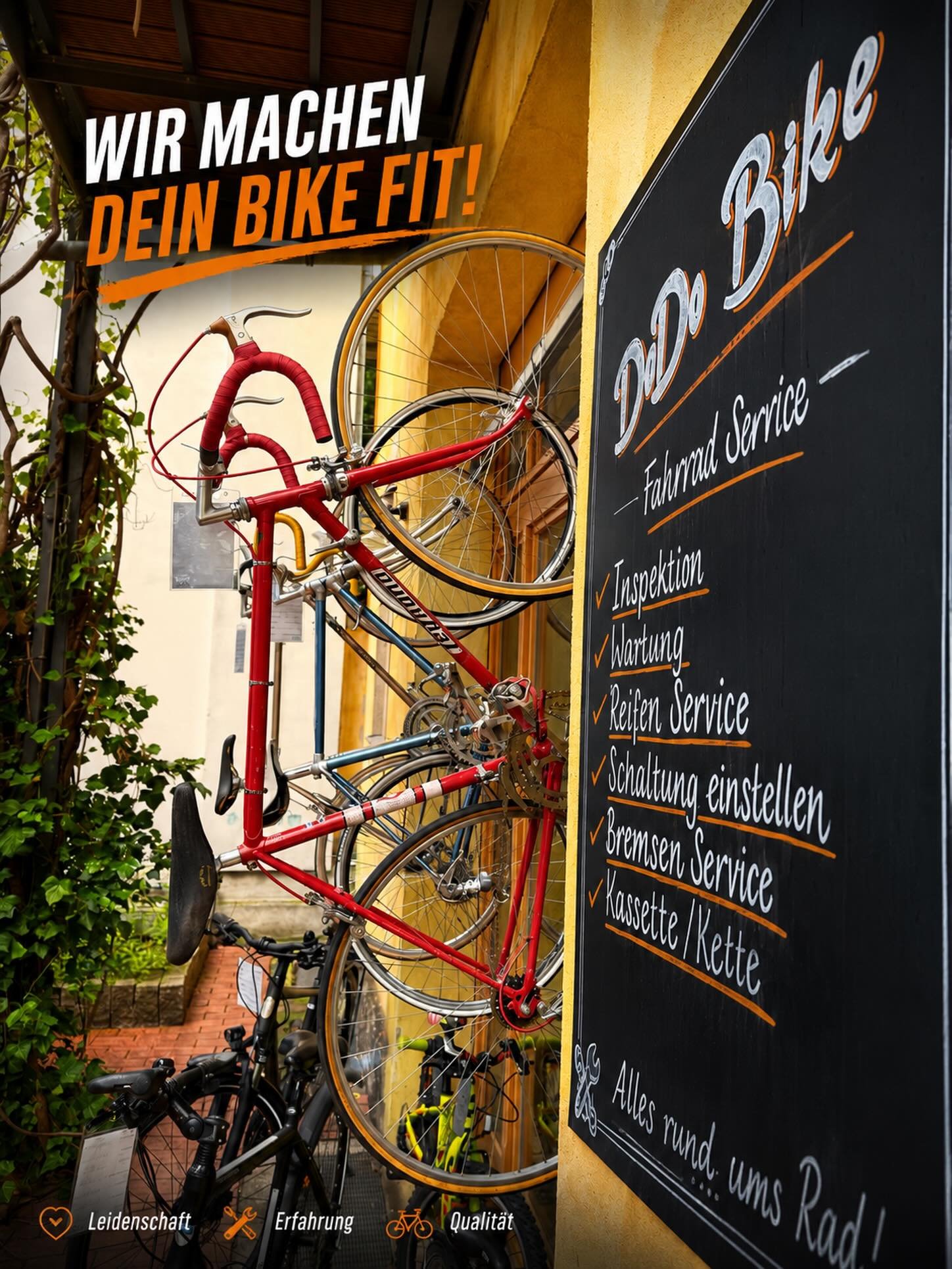 Mehr als nur Reparatur.Jedes Fahrrad hat seine eigene Geschichte –und wir sorgen dafür, dass sie weitergeht. 🚲Von der kleinen Wartung bis zur kompletten Überholung:Mit Leidenschaft, Erfahrung und Liebe zum Detail.Was braucht dein Bike gerade?#fahrrad #fahrradservice #vintagebike #bike #radliebe